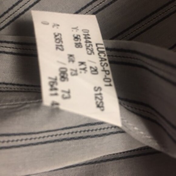 Men's L/S  Hugo Boss Shirt  Size L  Regular Fit - Picture 8 of 12